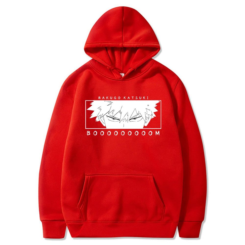 Katsuki Bakugo "Boooom" Hoodie